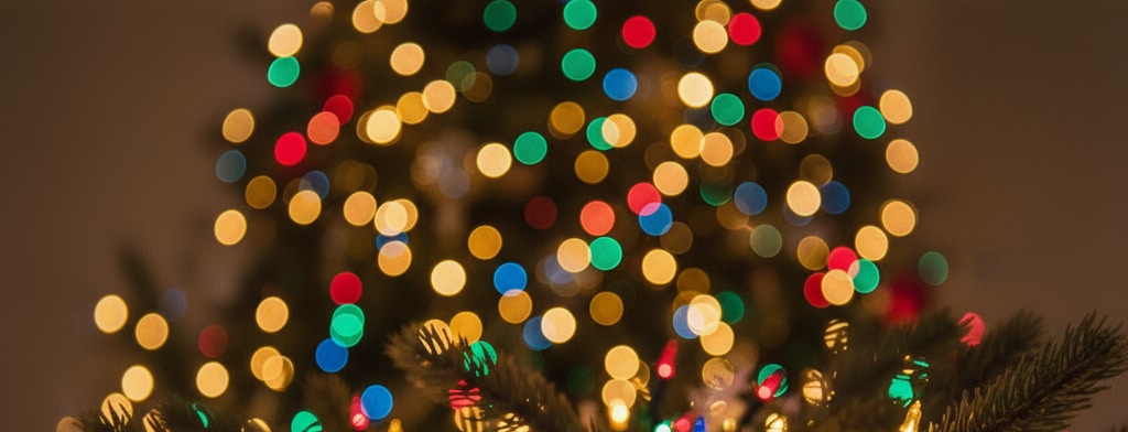 bokeh christmas lights Davenport